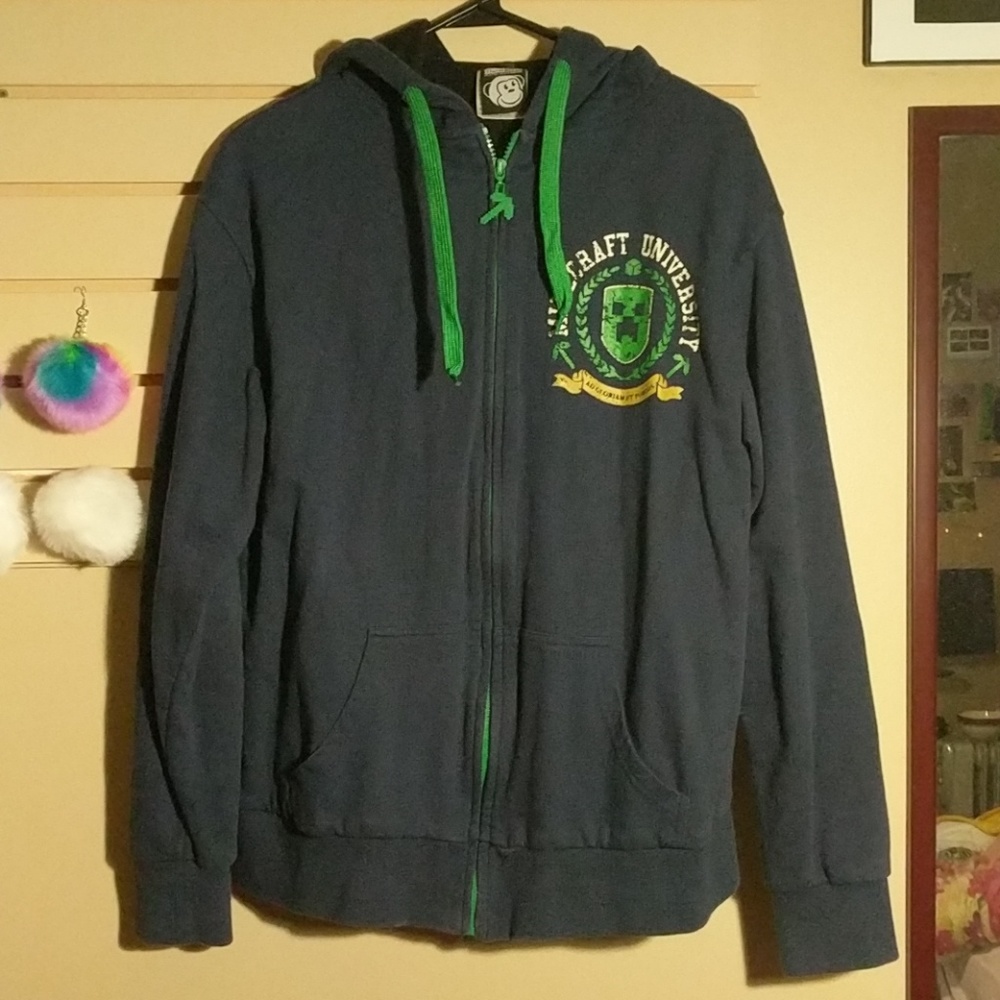 Minecraft Hoodie by Thinkgeek